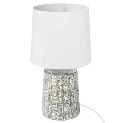 Stona lampa 1x40W E27 35.5cm siva Atmosphera