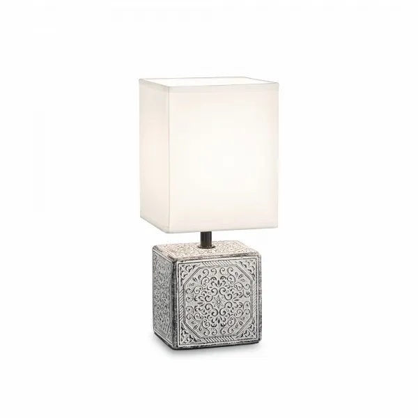 Stona lampa Kali-1 TL1 maks. 40W E14 bela Ideal Lux