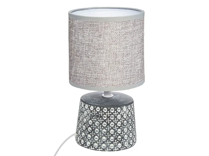Stona lampa Yojoa 23cm E14 maks. 40W sort Atmosphera