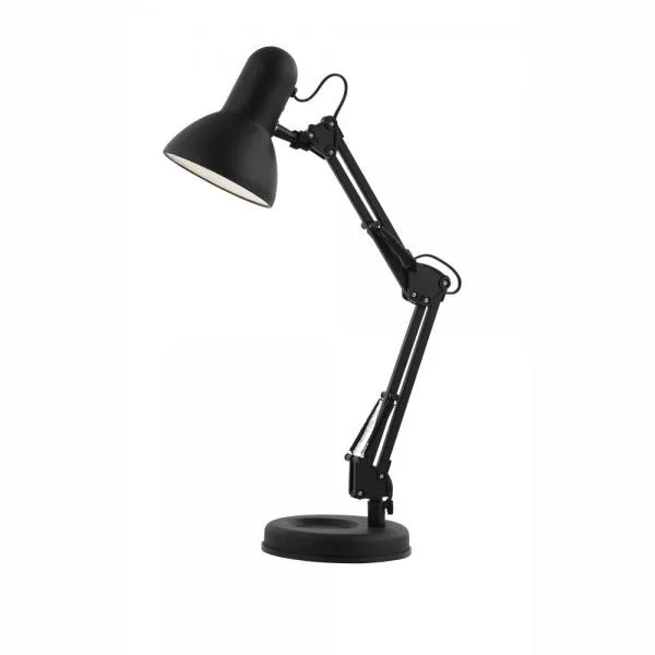Stona radna lampa FAMOUS 1x40W E27 crna Globo