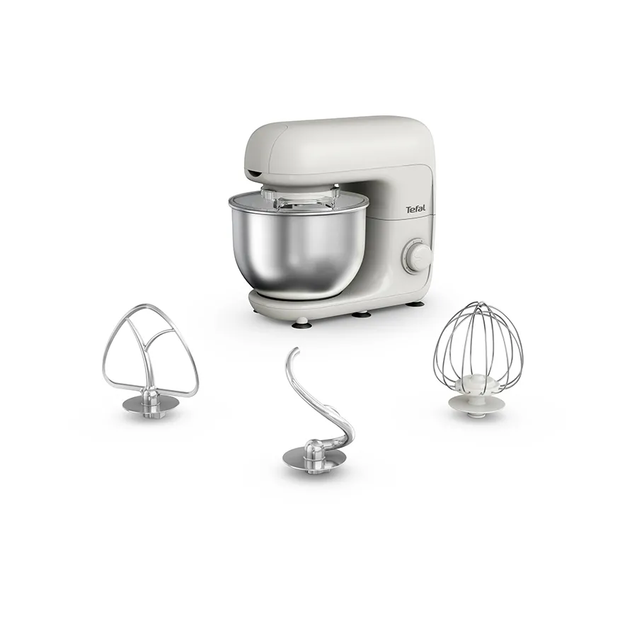 Stoni mikser Bake Essential 800W sa posudom krem/inoks Tefal