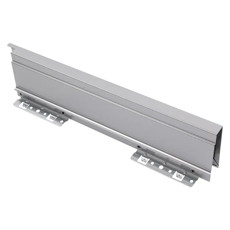Stranica fioke 420x70mm Atira leva boja srebra Hettich
