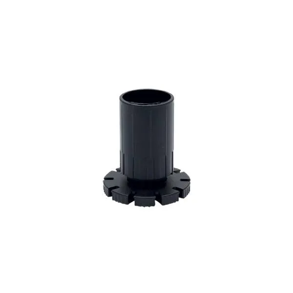 Stub nogice 60mm pvc crna