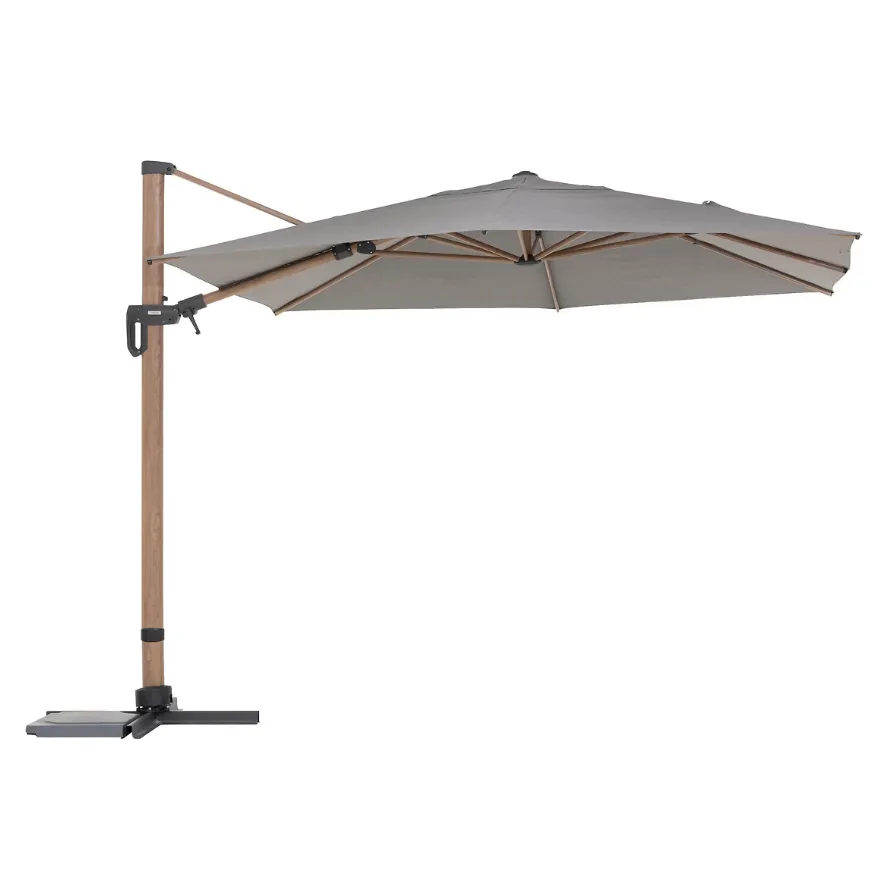 Suncobran Tikeo 420x300cm sivi Hesperide