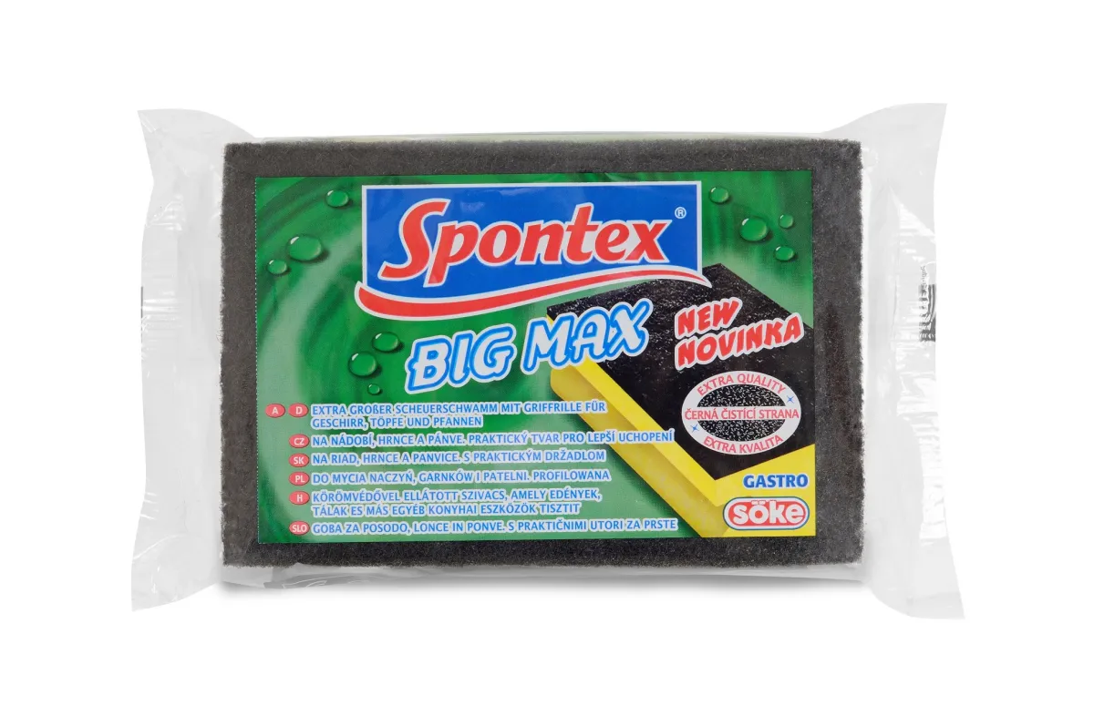 Sunđer za pranje posuđa sa površ. za ribanje BigMax Spontex