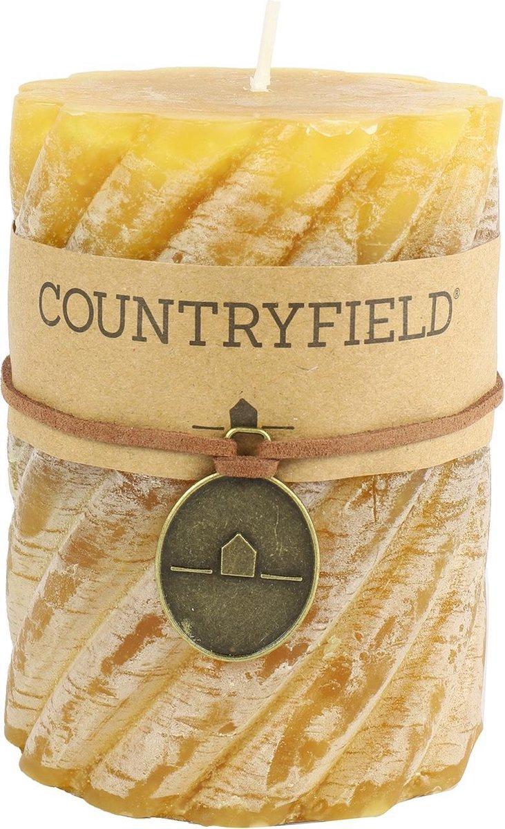 Sveća spiralna Tonnie S fi 7.5x7.5cm boja ćilibara Countryfield