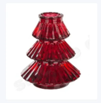 Svećnjak Albero crveni M-casacollection
