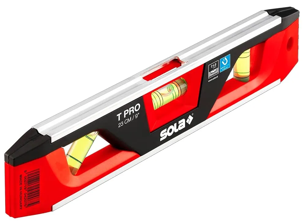 T-PRO Alum. libela električarska 230mm sa magnetom Sola