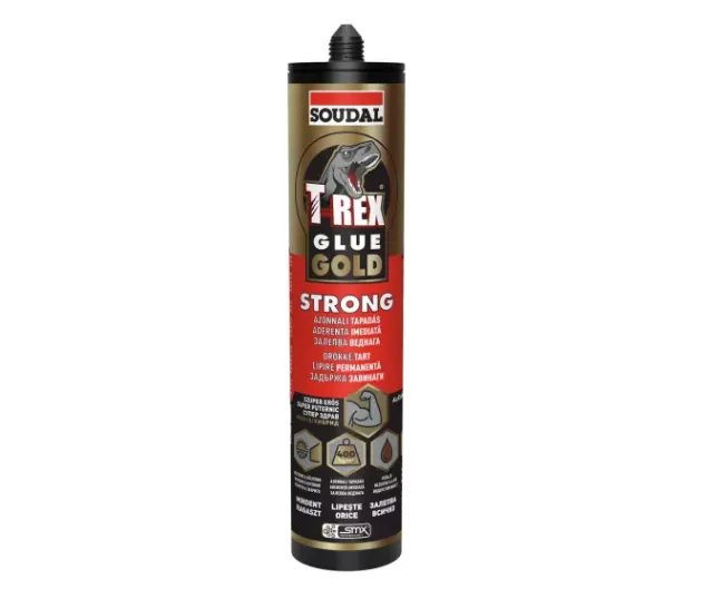 T-Rex Gold Strong Montažno lepilo 290ml Soudal