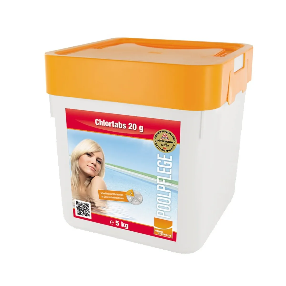 Tablete hlora 20g brzotopive 5kg Steinbach