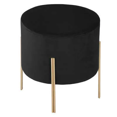 Tabure Living 34x40cm crna Atmosphera Createur Dinterieur
