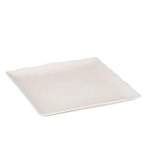 Tanjir kvadratni Vulcania Salento 16x16cm bež Tognana