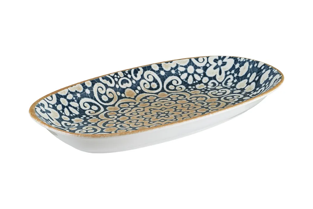Tanjir za posluživanje Alhambra Gourmet ovalni 24x14cm Bonna