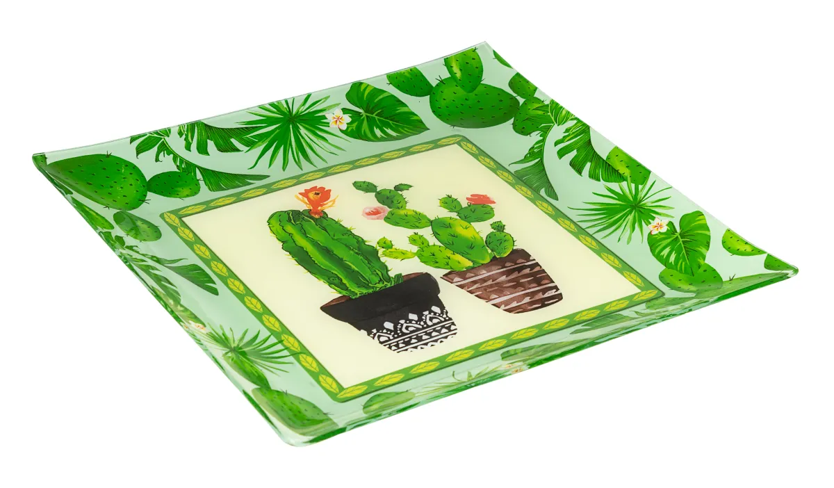 Tanjir za posluživanje Cactus 30x30cm M-Casa collection