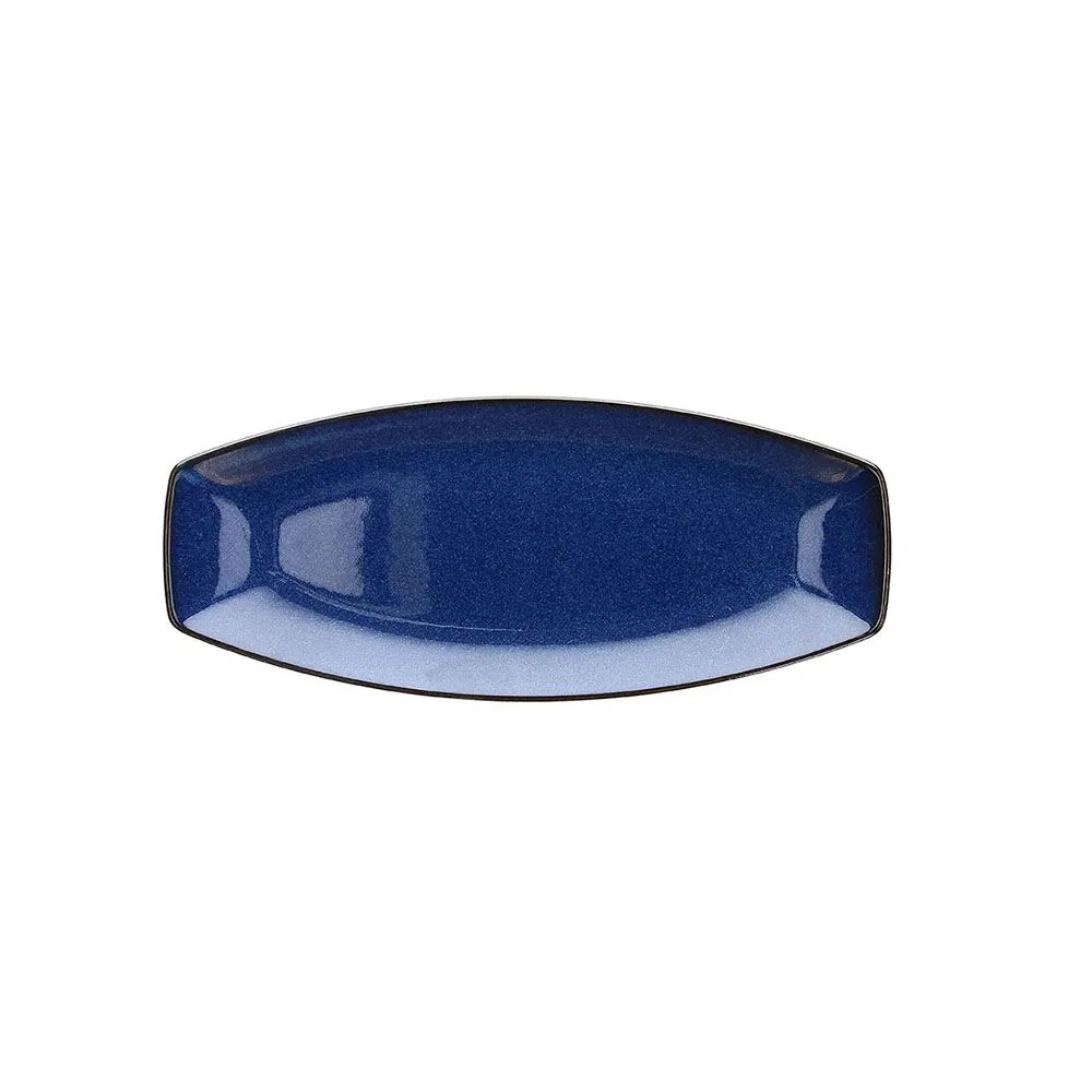 Tanjir za posluživanje Jap Blu ovalni 29x12.5cm plavi Tognana