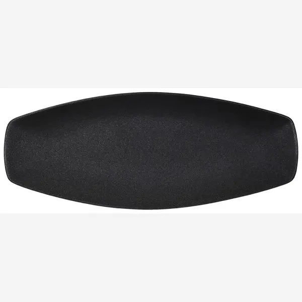 Tanjir za posluživanje Jap ovalni 38.5x15cm crni Tognana