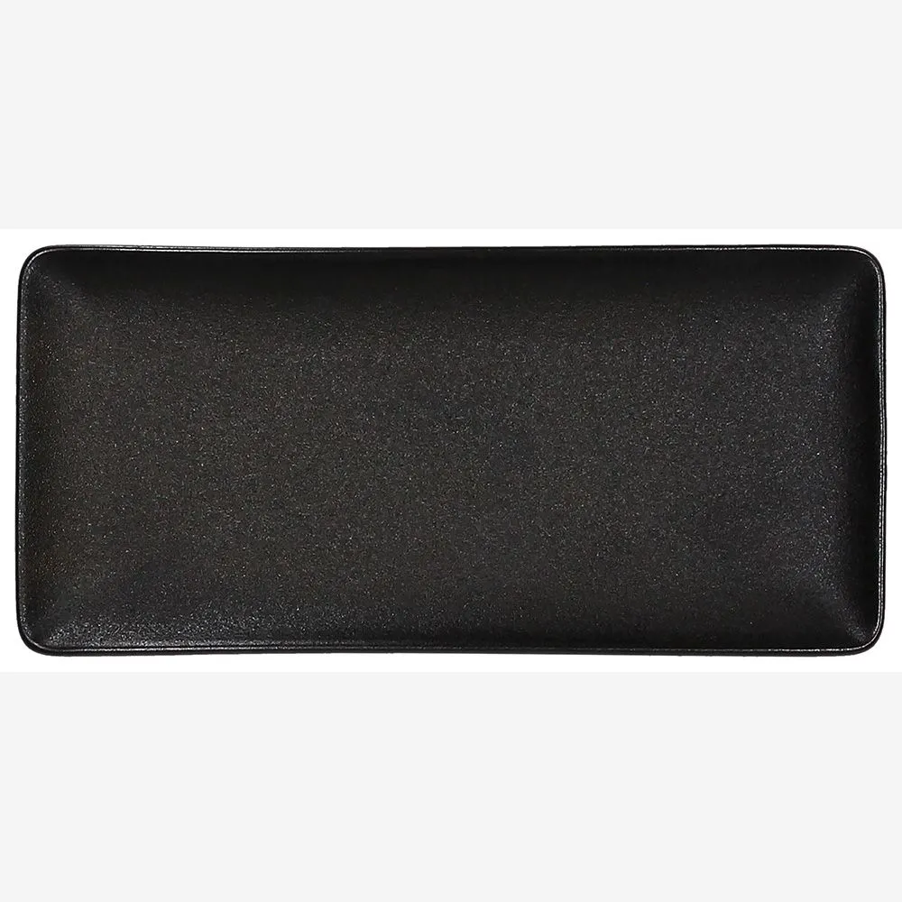 Tanjir za posluživanje Sashimi 28x13.5cm crni Tognana