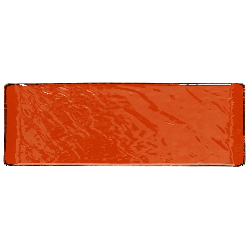 Tanjir za posluživanje Vulcania Veggie 30x10cm narandžasta
