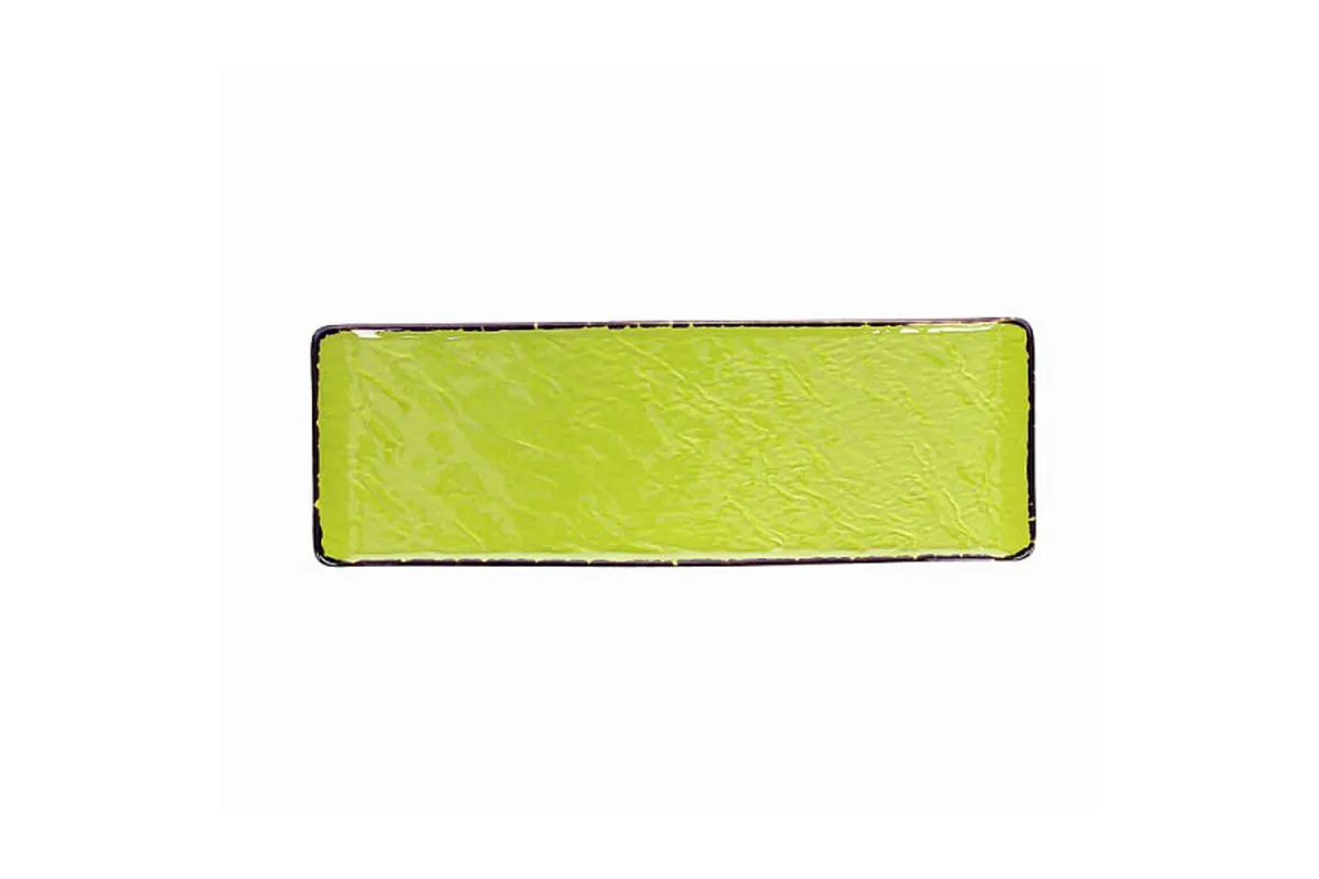 Tanjir za posluživanje Vulcania Veggie 30x10cm zeleni