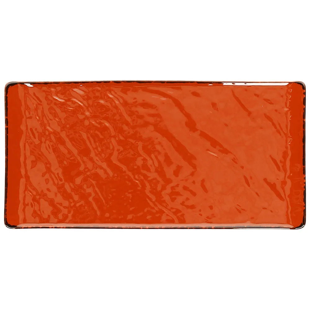 Tanjir za posluživanje Vulcania Veggie 30x15cm narandž. Tognana