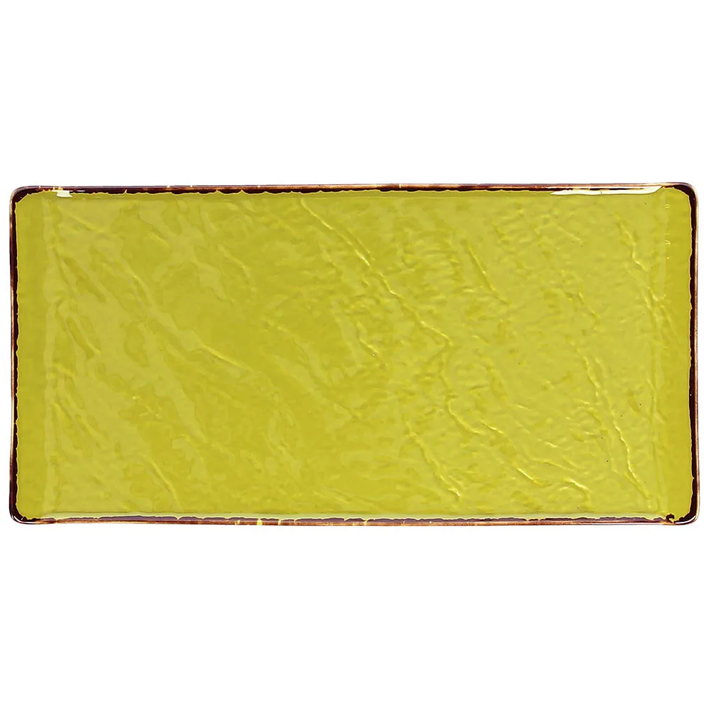 Tanjir za posluživanje Vulcania Veggie 30x15cm zeleni Tognana