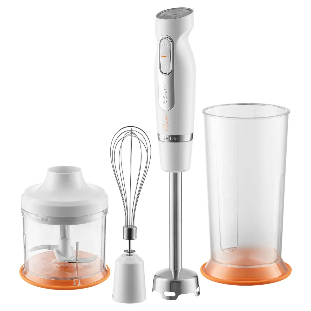 Štapni mikser sa posud.+secko+mutilica SHB 4378WH 800W beli Sencor