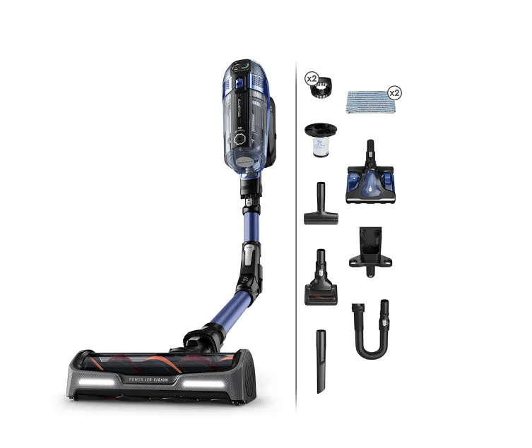 Štapni usisivač X-Force Flex 14.60 32.4V 2u1 crno-plavi Rowenta