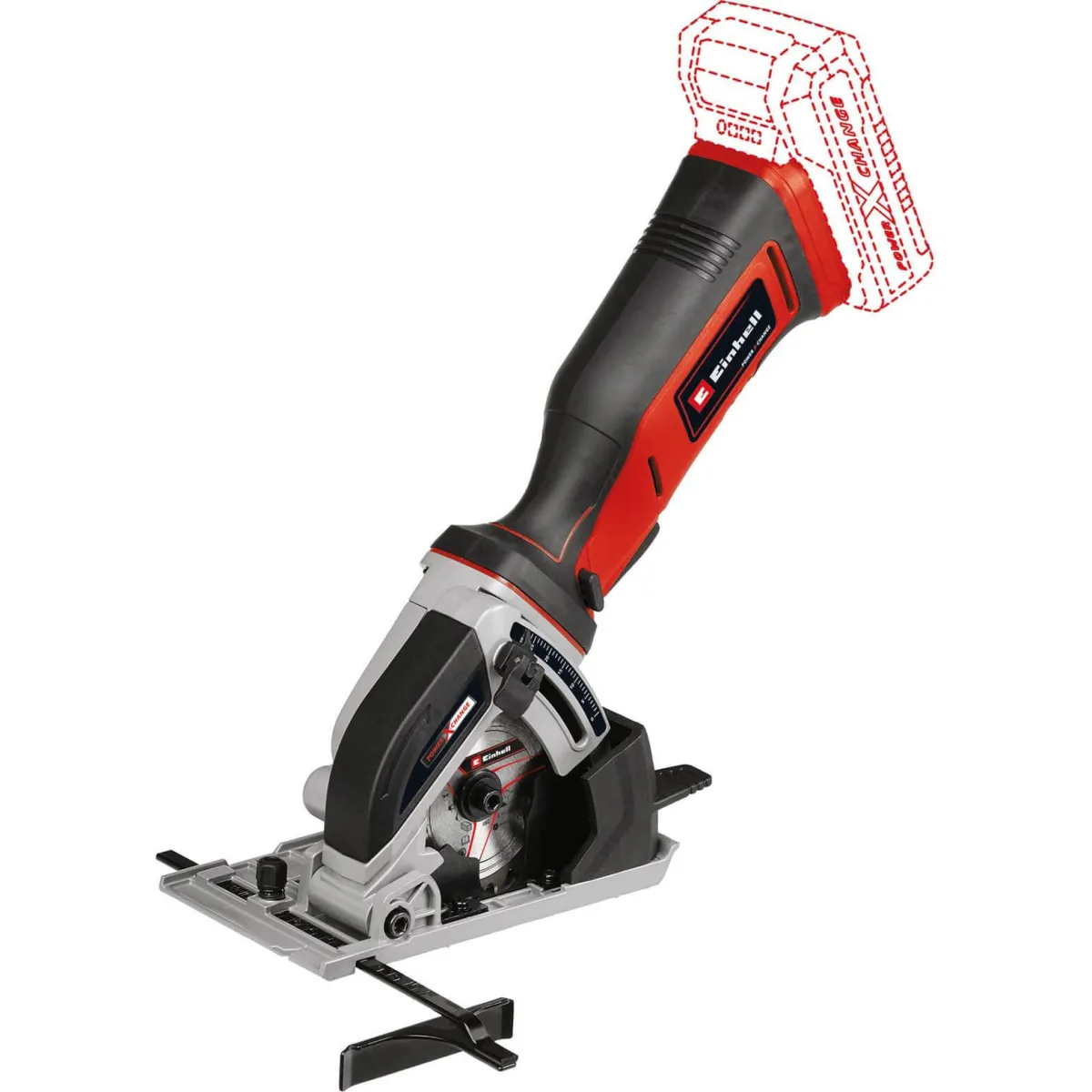 TE-CS 18/89 Li  Aku ručna kružna testera mini Solo 18V Einhell