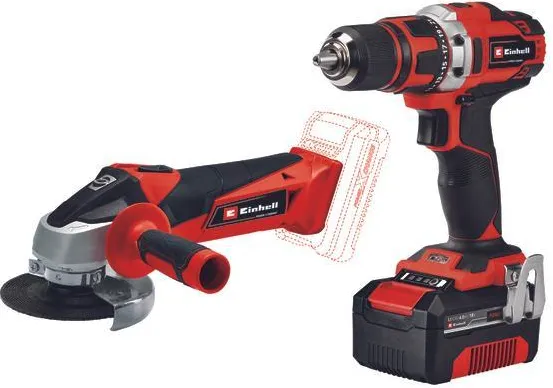 TE-TK 18/2 Li Kit (CD+AG) Set aku. bušilica+brusilica Einhell