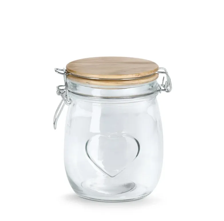 Tegla za zimnicu Heart 750ml sa poklopcem transp. Zeller