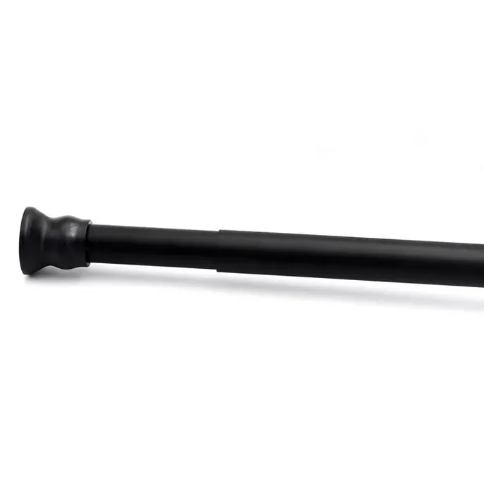 Teleskopska šipka za zavesu 110-185cm fi 25mm crna Ridder
