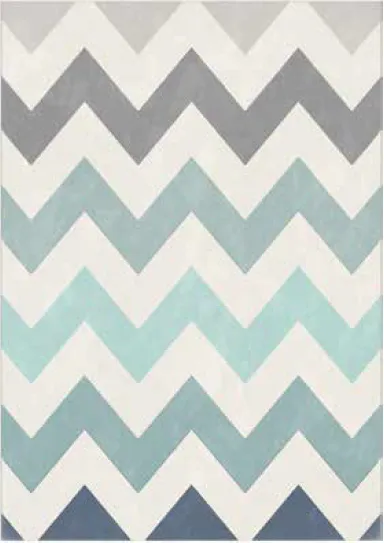 Tepih Canvas 133x180cm 0413-18248/371 Balta