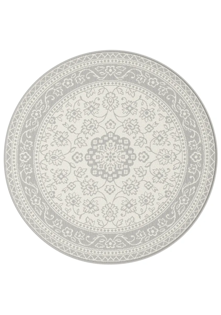 Tepih Essenza fi 120cm 48691-637 Balta