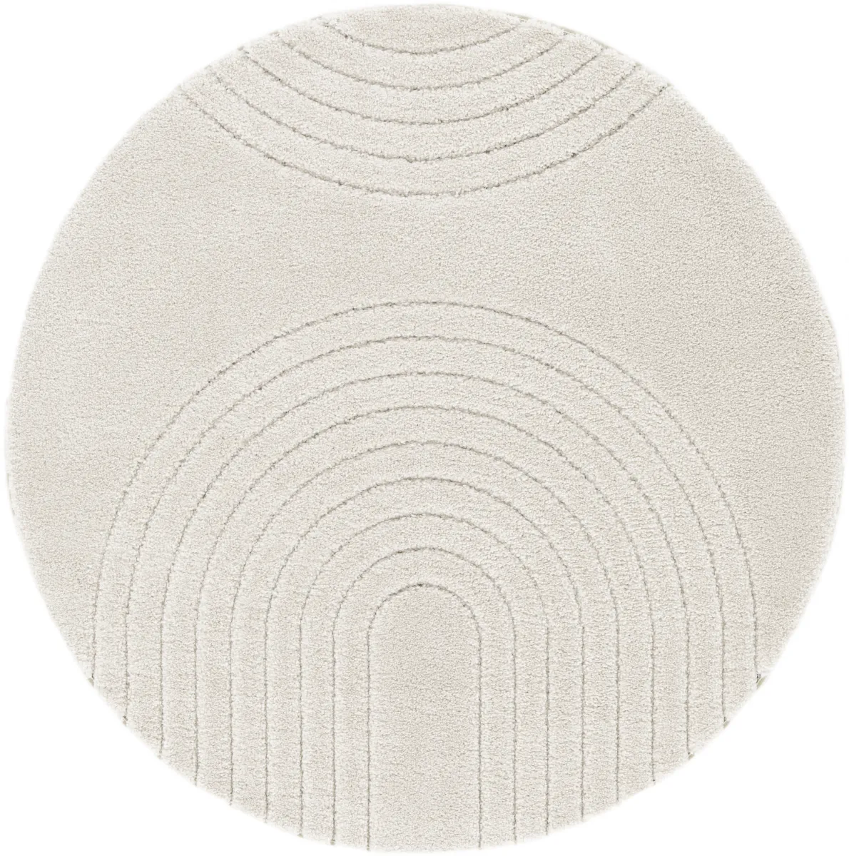 Tepih Fara fi 160cm 0476-65242/669 Balta