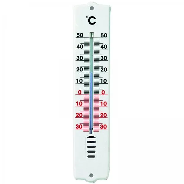 Termometar sobni/vanjski 44x9x207mm beli TFA