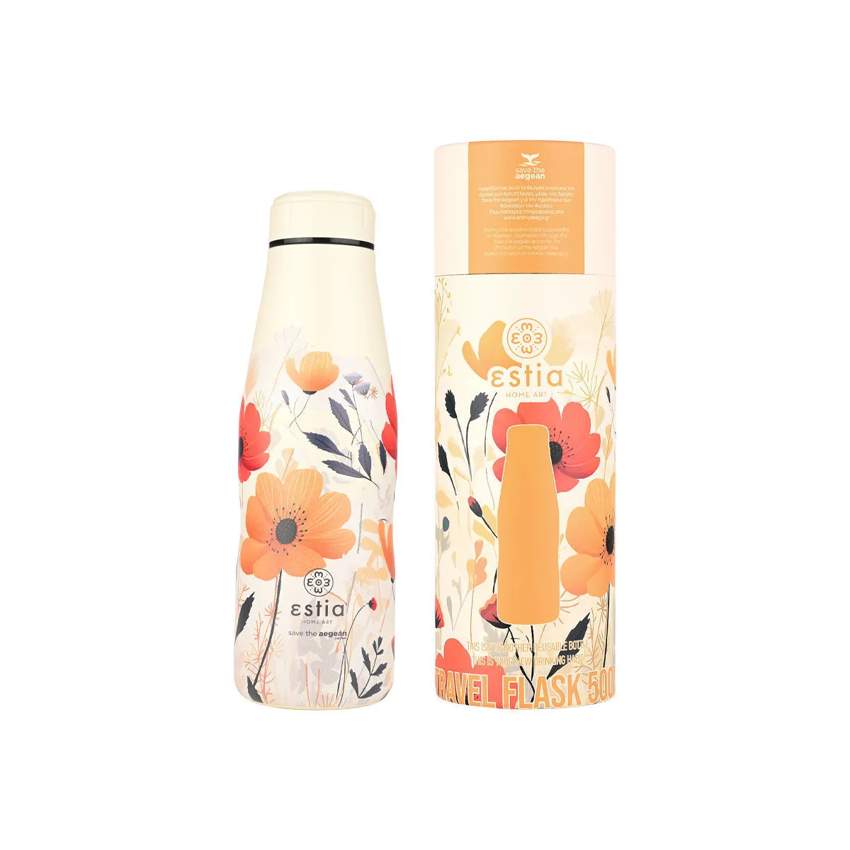 Termos boca Save the Aegean 500ml Summer reverie Estia