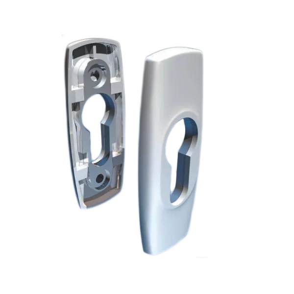 Štit za cilindar 76x30mm sivi Stublina