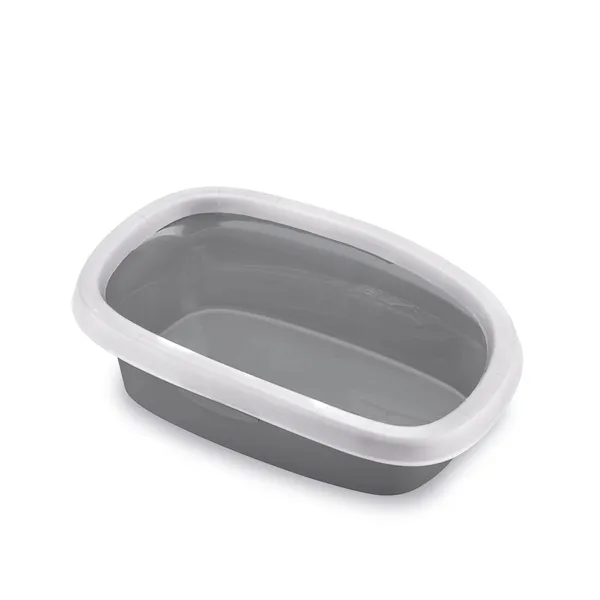 Toalet posuda za mačke Sprint 20 bela/siva Stefanplast