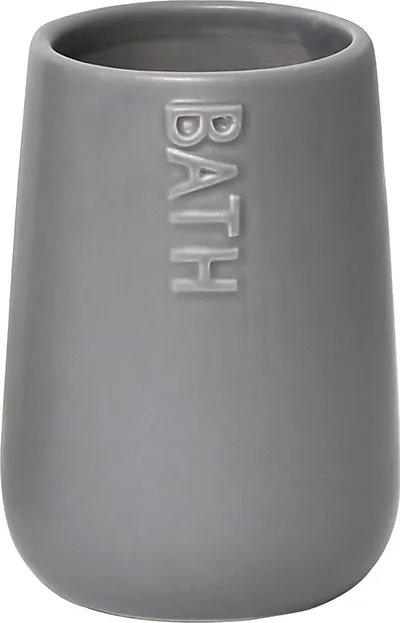 Toaletna čaša Bath siva Tendance