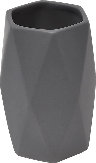 Toaletna čaša Diamond tamno siva Tendance
