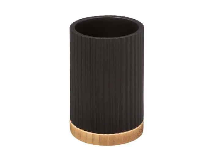 Toaletna čaša Modern 7.1x11cm tamno siva 5five