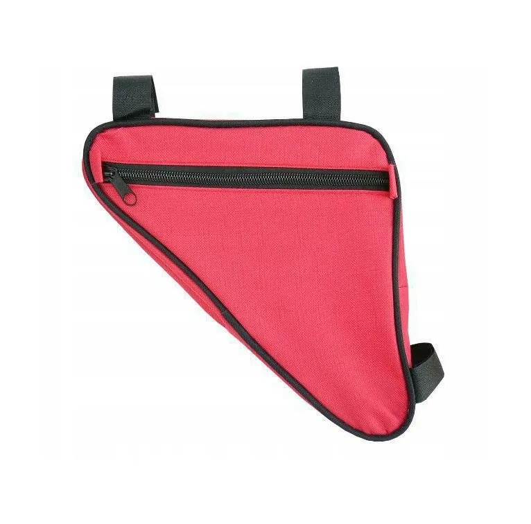 Torba za biciklo trokut 28x18x6cm crvena Car Commerce