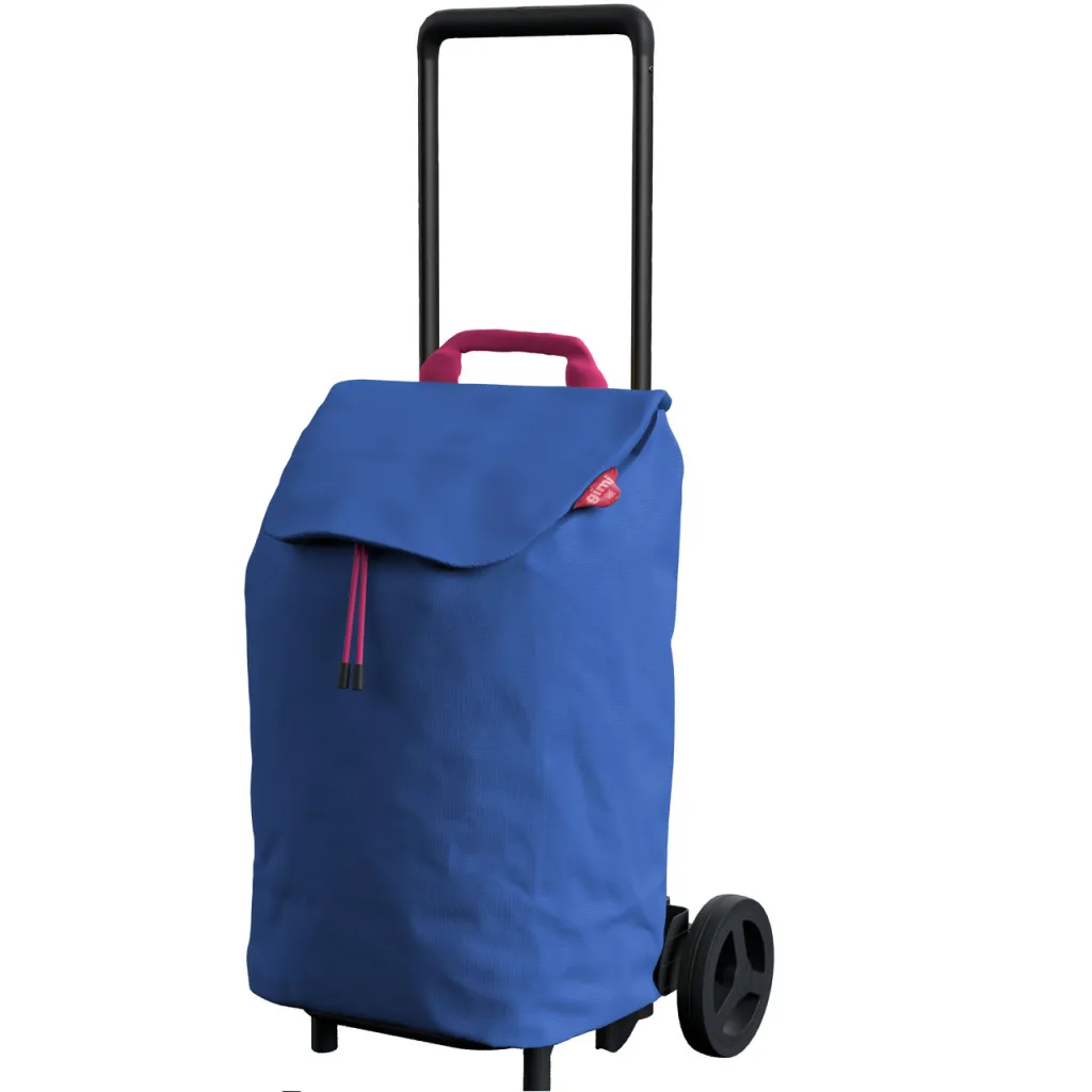 Torba za kupovinu Easy 40l sa točkićima plava Gimi