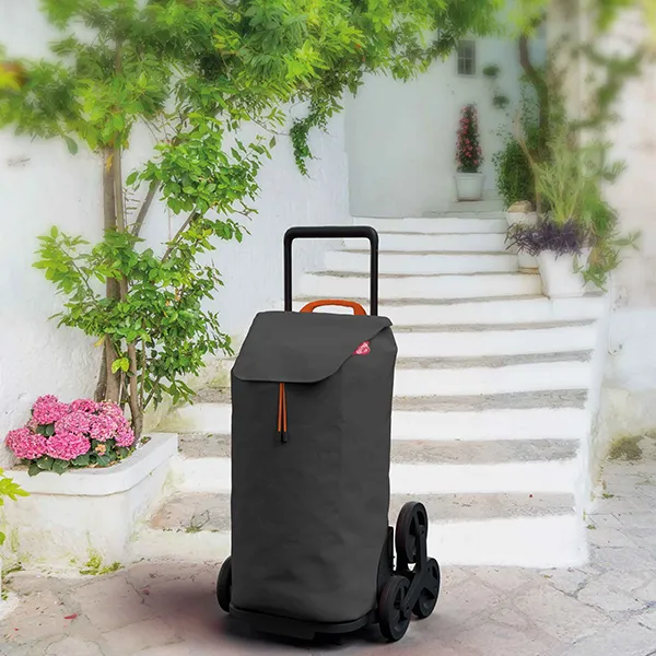 Torba za kupovinu Tris XXL na točkićima 52l siva Gimi