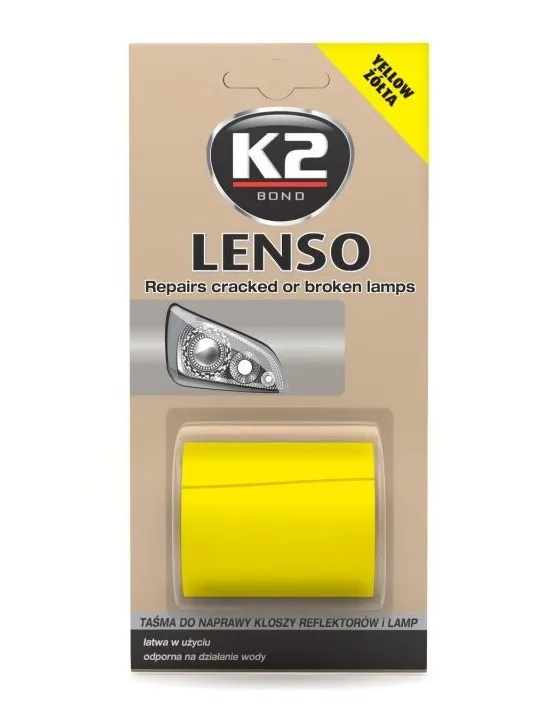 Traka za farove LENSO žuta 48mmx1.52m K2