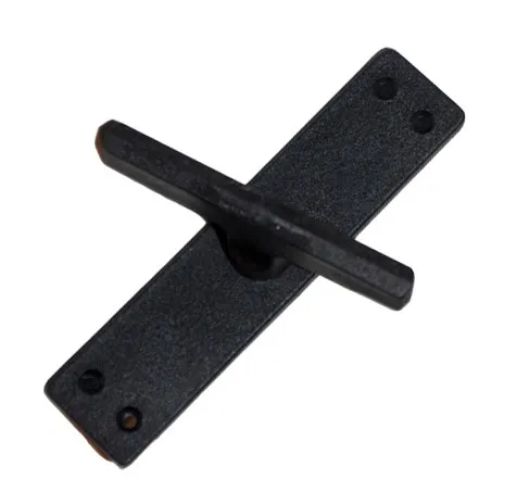 Triber za prozor crni pvc Bamit