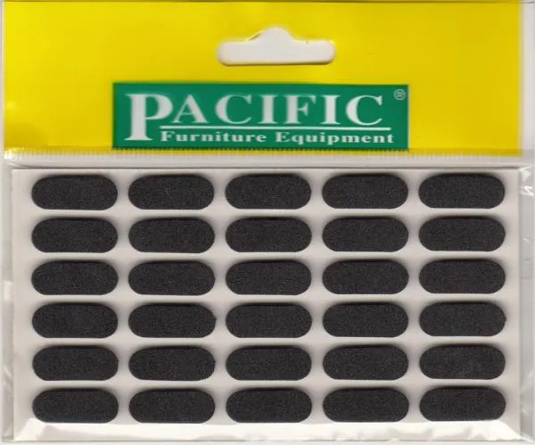 Ublaživač udarca 22x8mm crni 30/1 Pacific