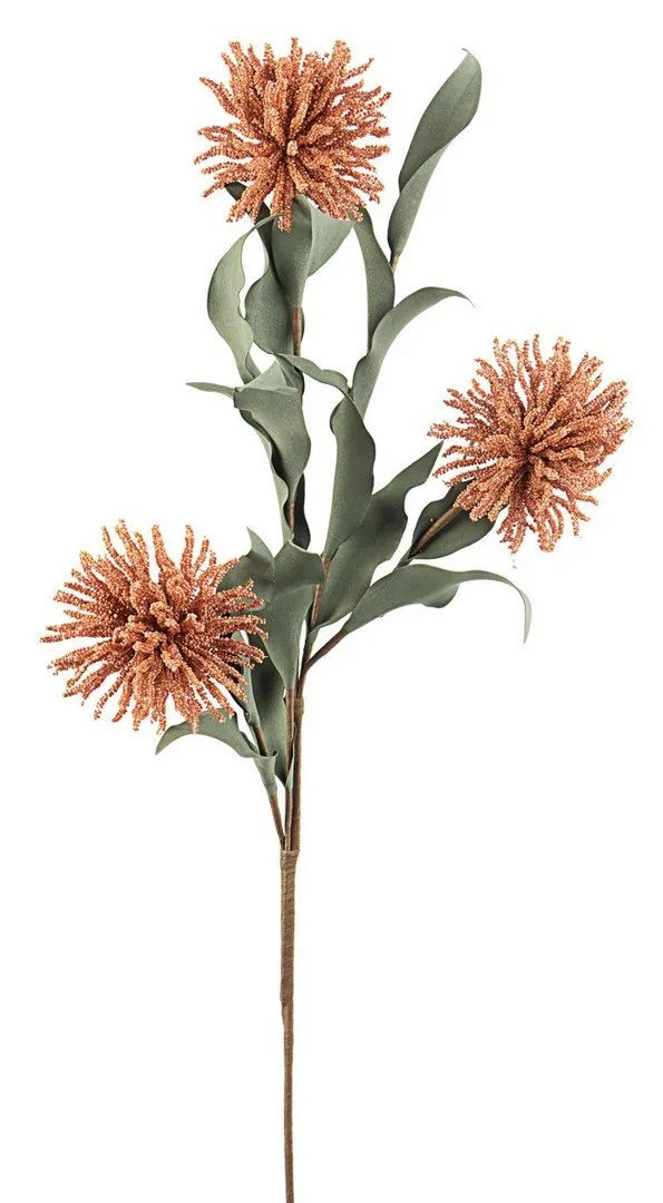 Ukrasni cvet Derry X3F h 70cm narandžasti/zeleni Bizzotto