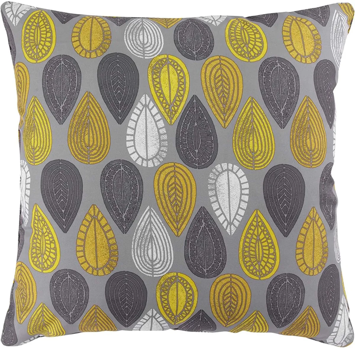 Ukrasni jastuk 60x60cm žuti/antracit D. d Interieur