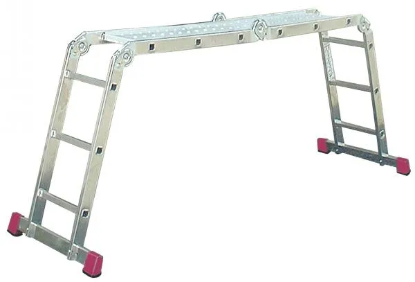 Univ. zglobne Aluminijumske merdevine MultiMatic 4x3 gazišta